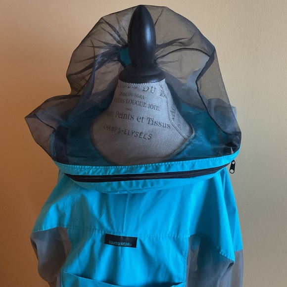 SQUITO WEAR Unisex Mosquito Mesh Jacket with Hood L - Picture 10 of 14